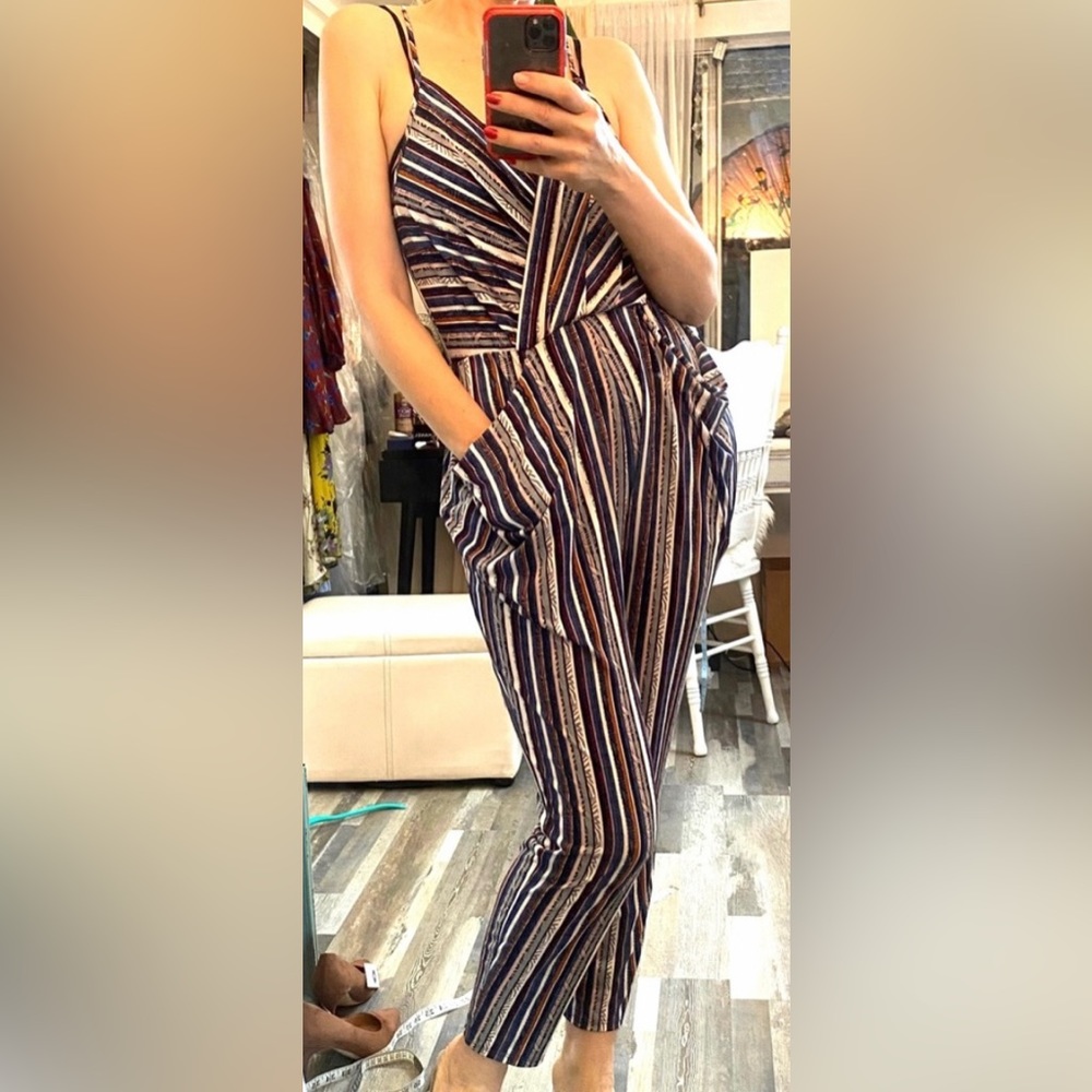 BCBGeneration "Mujer Drape" Multi Stripe Stripe J… - image 5